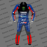 Fabio Quartararo MotoGP Monster Energy 2025 Motorcycle Leather Race Suit Back